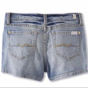 NWT 7 For All Mankind $59 Girls Jean Short…
